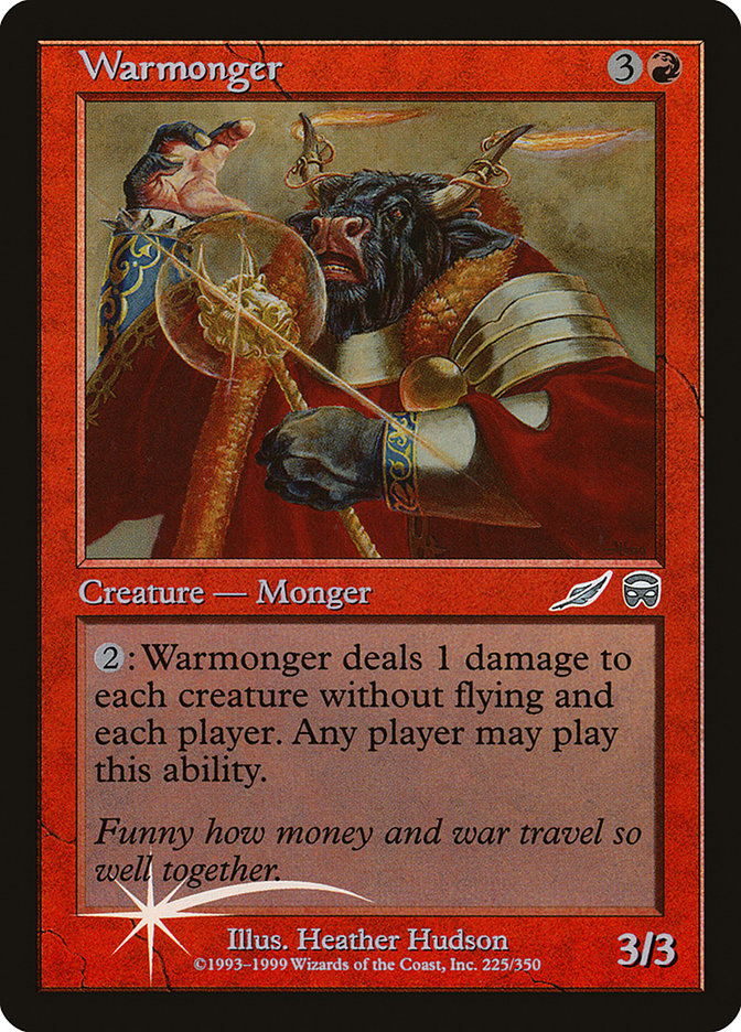 Warmonger [Media Promos] MTG Single Magic: The Gathering | Red Claw Gaming
