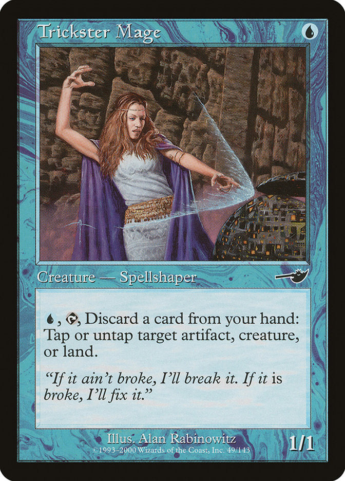 Trickster Mage [Nemesis] MTG Single Magic: The Gathering | Red Claw Gaming
