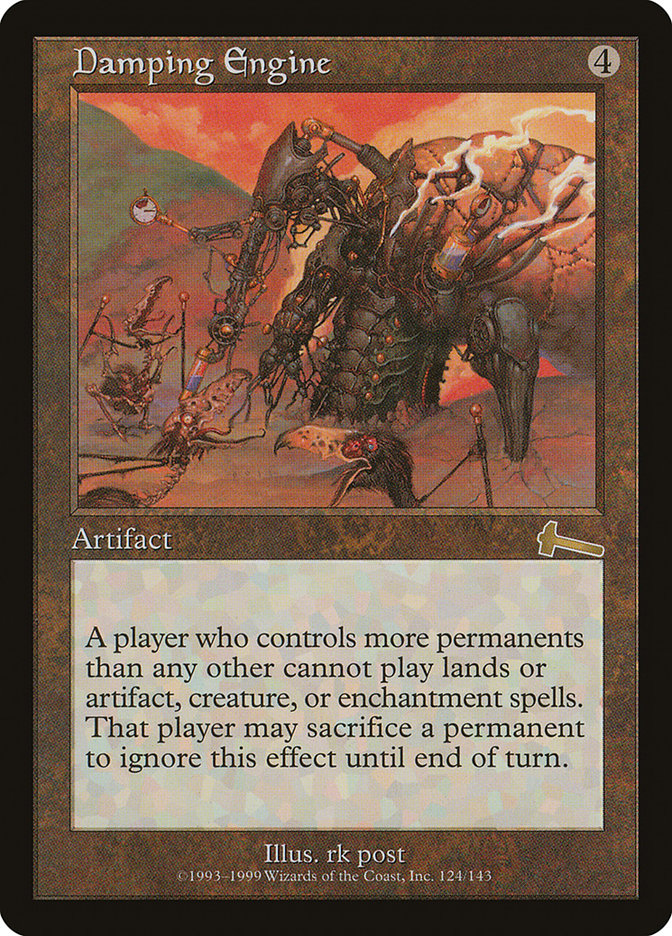 Damping Engine [Urza's Legacy] MTG Single Magic: The Gathering | Red Claw Gaming