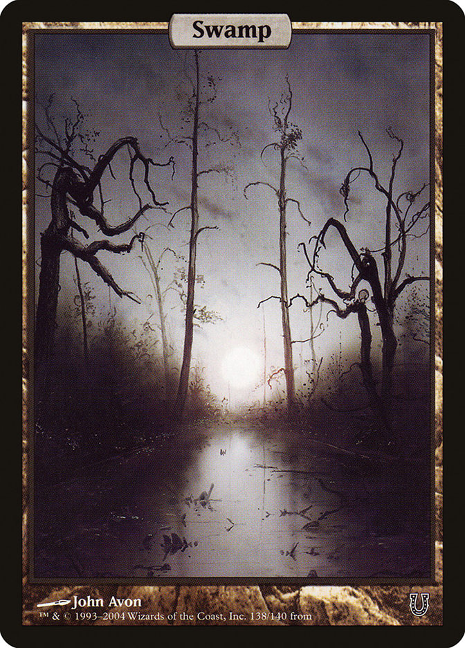 Swamp (138) [Unhinged] MTG Single Magic: The Gathering | Red Claw Gaming