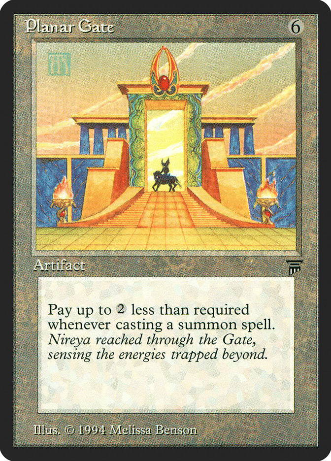 Planar Gate [Legends] MTG Single Magic: The Gathering | Red Claw Gaming
