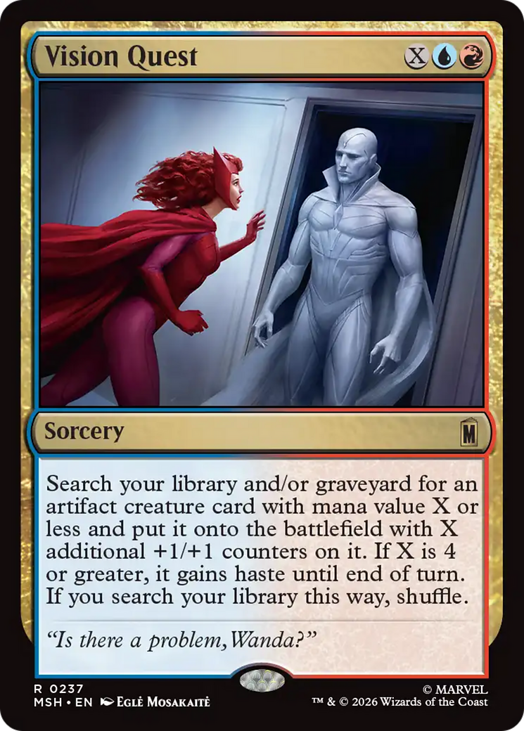 Vision Quest [Marvel Super Heroes] MTG Single Magic: The Gathering | Red Claw Gaming