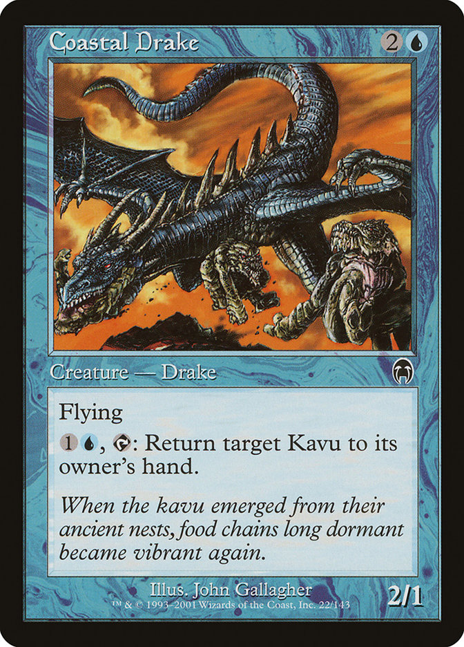 Coastal Drake [Apocalypse] MTG Single Magic: The Gathering | Red Claw Gaming