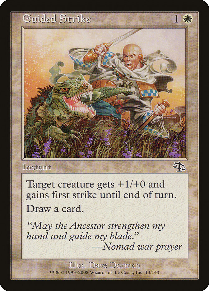 Guided Strike [Judgment] MTG Single Magic: The Gathering | Red Claw Gaming