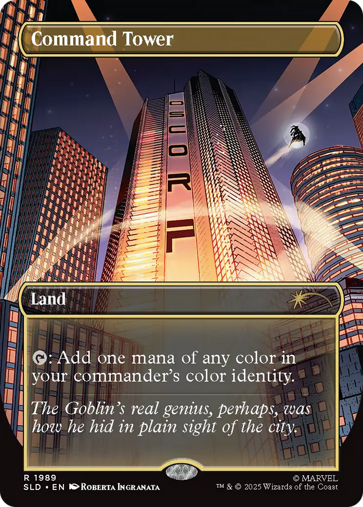 Command Tower (1989) [Secret Lair Drop Series] MTG Single Magic: The Gathering | Red Claw Gaming