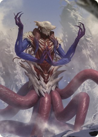 Zhulodok, Void Gorger Art Card [Commander Masters Art Series] MTG Single Magic: The Gathering | Red Claw Gaming