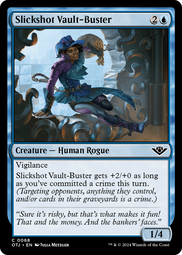 Slickshot Vault-Buster [Outlaws of Thunder Junction] MTG Single Magic: The Gathering    | Red Claw Gaming
