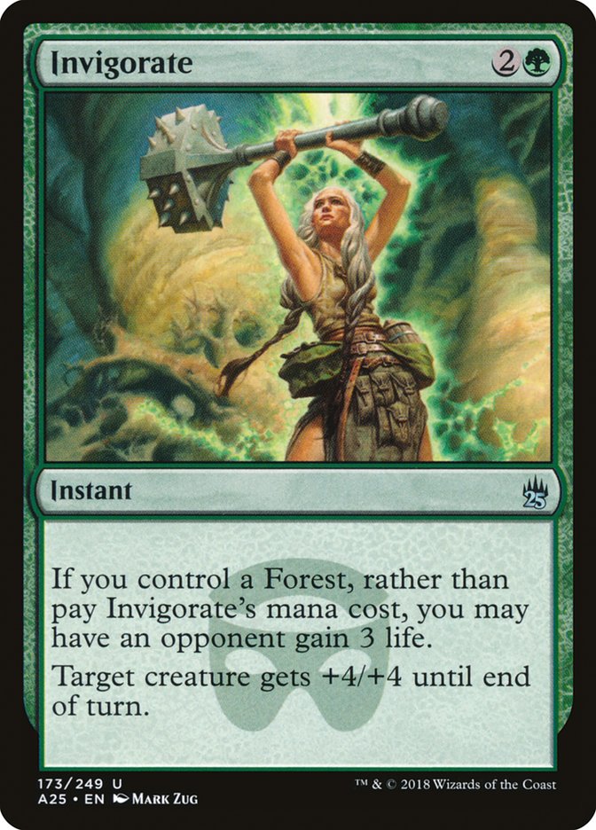 Invigorate [Masters 25] MTG Single Magic: The Gathering | Red Claw Gaming