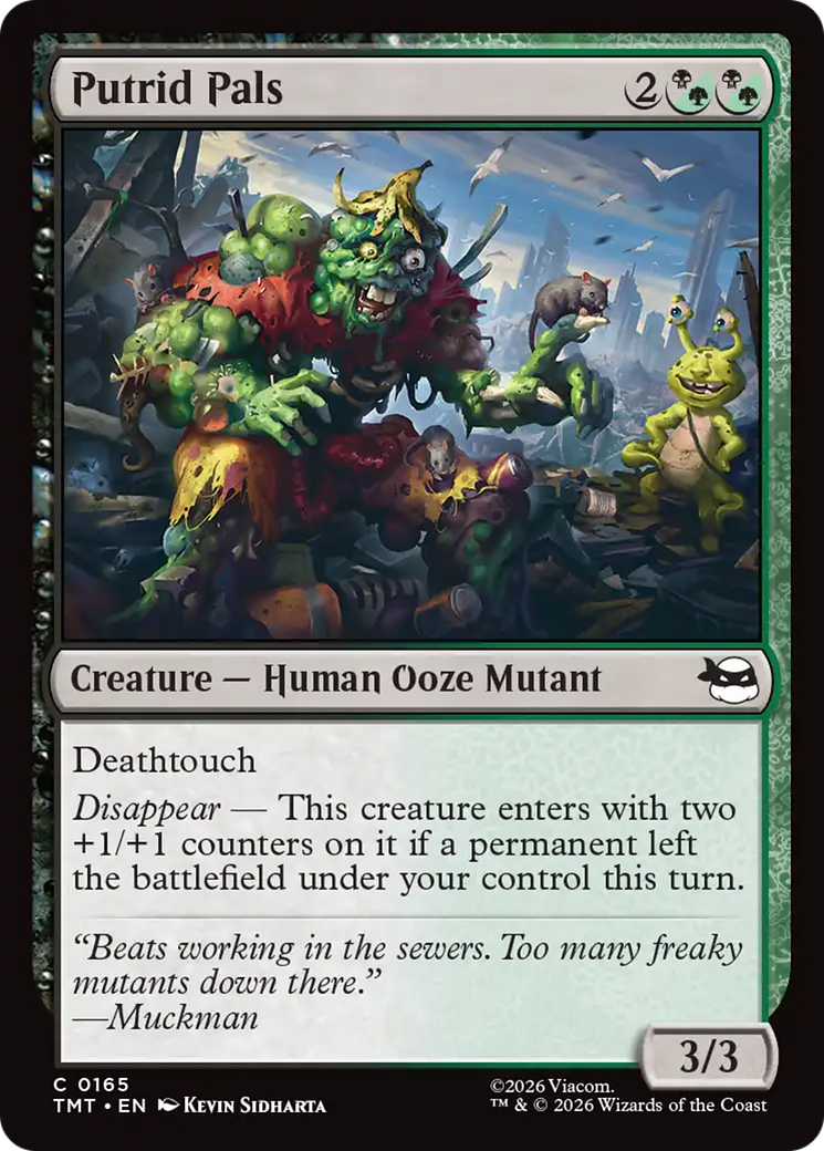 Putrid Pals [Teenage Mutant Ninja Turtles] MTG Single Magic: The Gathering | Red Claw Gaming