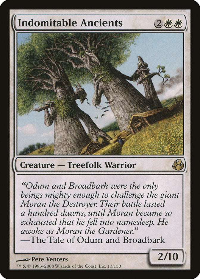 Indomitable Ancients [Morningtide] MTG Single Magic: The Gathering | Red Claw Gaming
