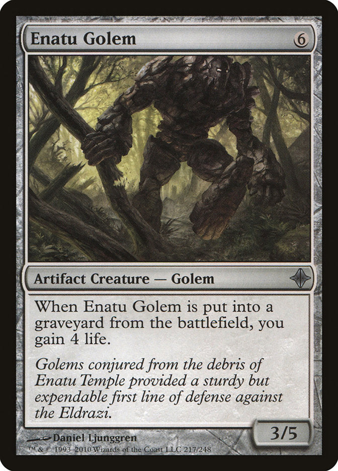 Enatu Golem [Rise of the Eldrazi] MTG Single Magic: The Gathering | Red Claw Gaming