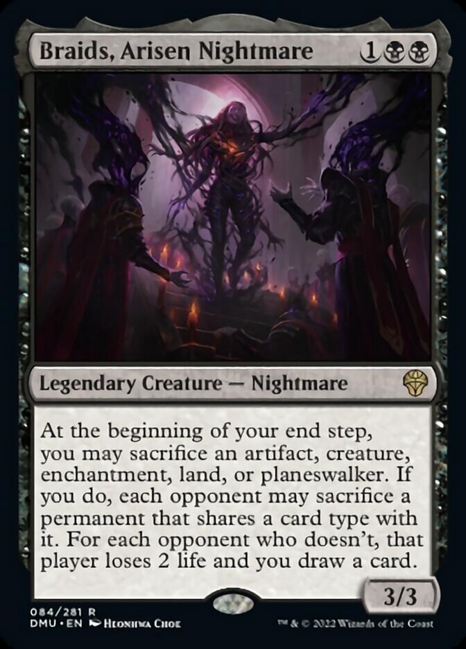Braids, Arisen Nightmare [Dominaria United] MTG Single Magic: The Gathering | Red Claw Gaming