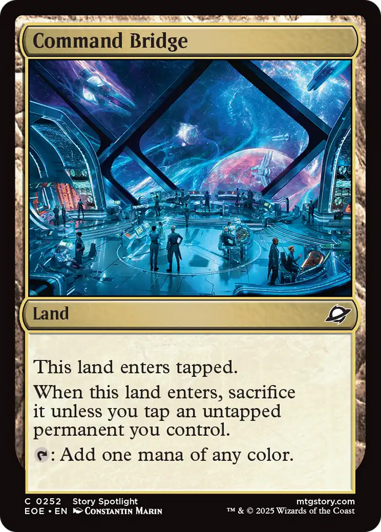 Command Bridge [Edge of Eternities] MTG Single Magic: The Gathering | Red Claw Gaming