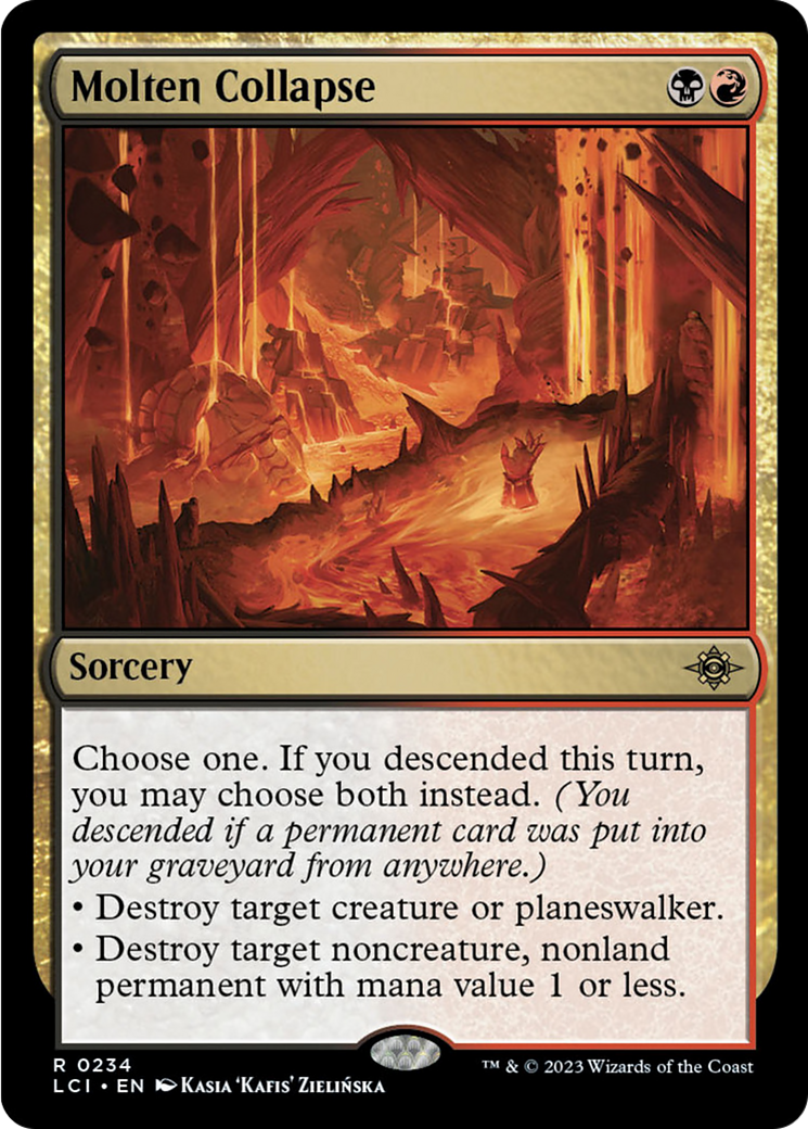 Molten Collapse [The Lost Caverns of Ixalan] MTG Single Magic: The Gathering    | Red Claw Gaming