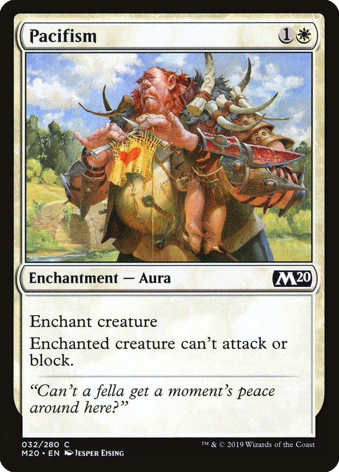 Pacifism [Core Set 2020] MTG Single Magic: The Gathering | Red Claw Gaming