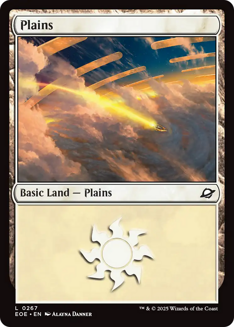 Plains (0267) [Edge of Eternities] MTG Single Magic: The Gathering | Red Claw Gaming