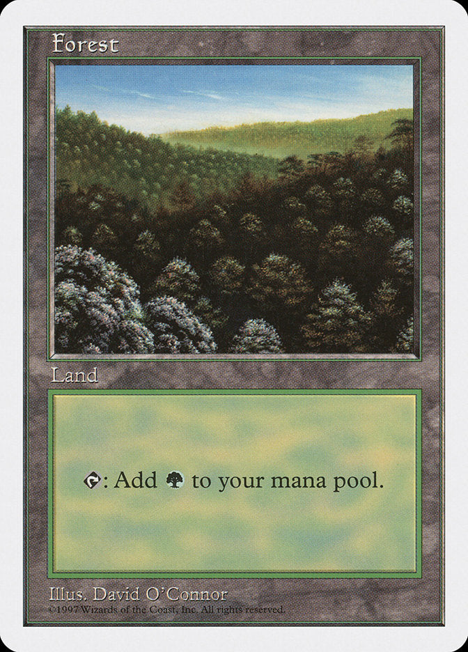 Forest (446) [Fifth Edition] MTG Single Magic: The Gathering | Red Claw Gaming