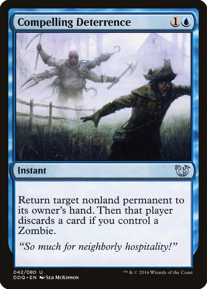 Compelling Deterrence [Duel Decks: Blessed vs. Cursed] MTG Single Magic: The Gathering | Red Claw Gaming