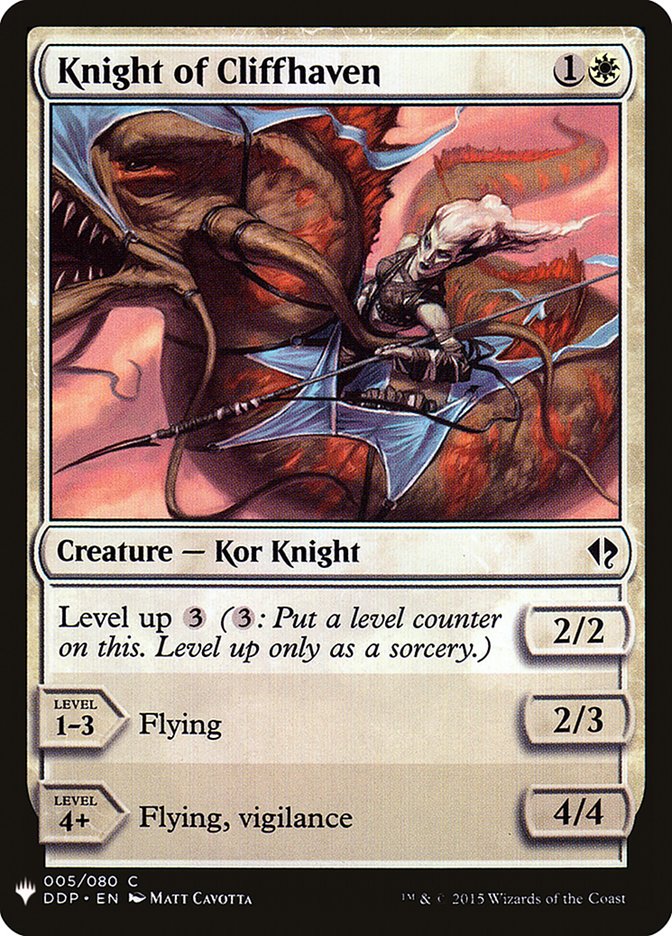 Knight of Cliffhaven [Mystery Booster] MTG Single Magic: The Gathering | Red Claw Gaming