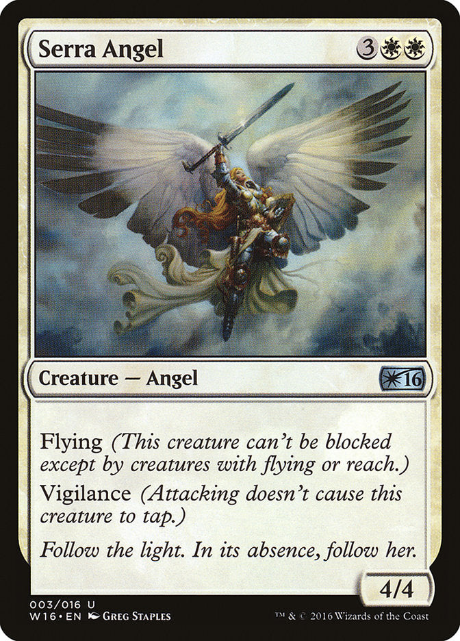 Serra Angel [Welcome Deck 2016] MTG Single Magic: The Gathering | Red Claw Gaming