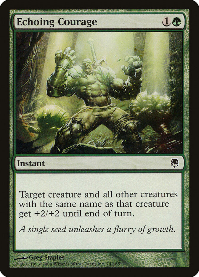 Echoing Courage [Darksteel] MTG Single Magic: The Gathering | Red Claw Gaming