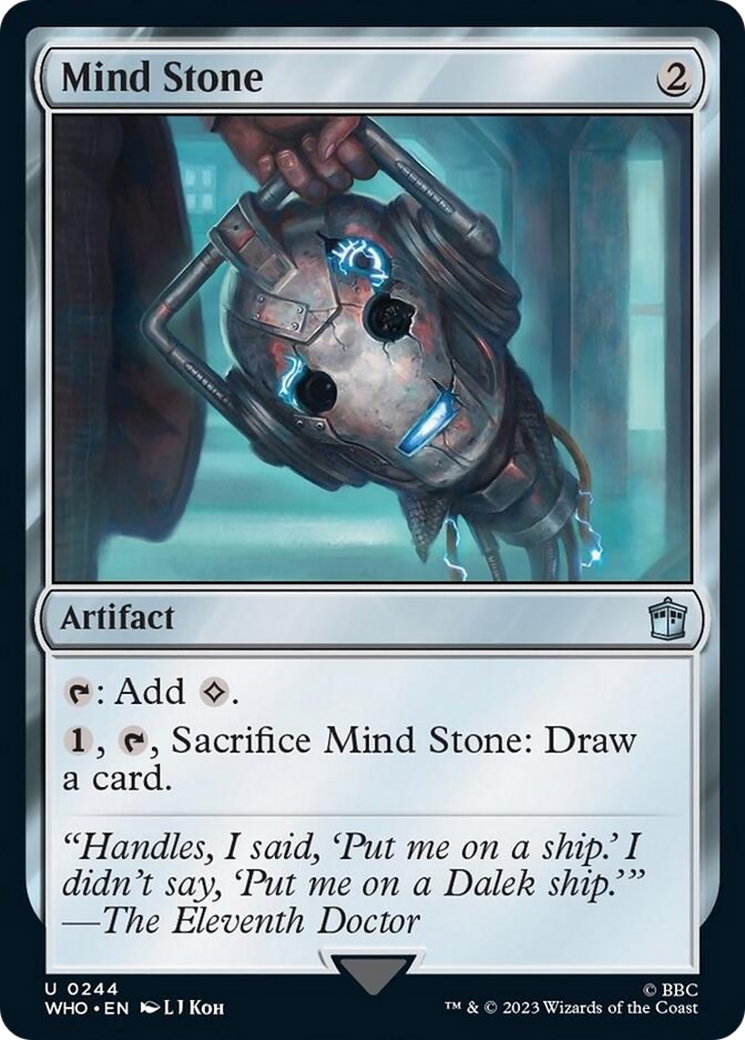 Mind Stone [Doctor Who] MTG Single Magic: The Gathering | Red Claw Gaming