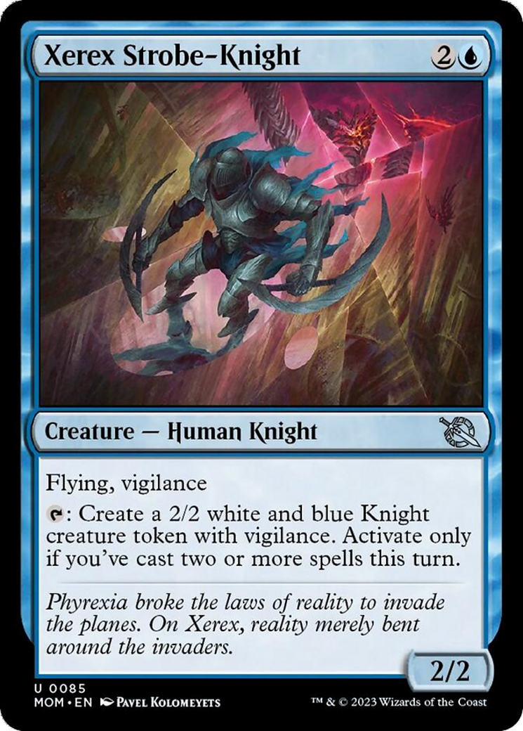 Xerex Strobe-Knight [March of the Machine] MTG Single Magic: The Gathering    | Red Claw Gaming