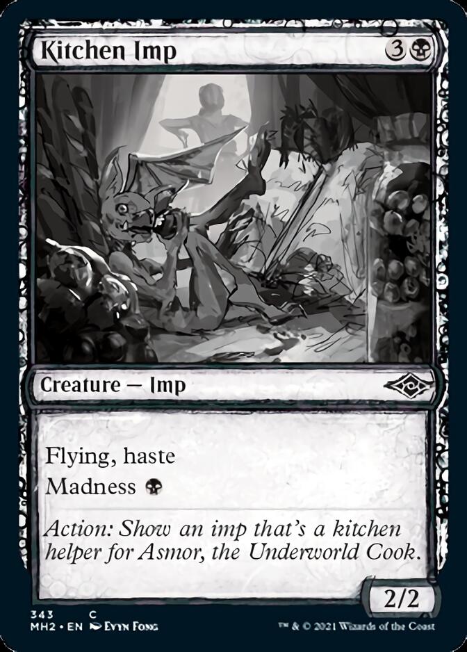 Kitchen Imp (Sketch) [Modern Horizons 2] MTG Single Magic: The Gathering    | Red Claw Gaming