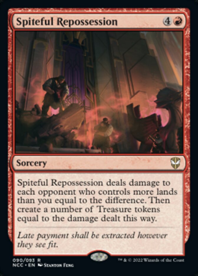 Spiteful Repossession [Streets of New Capenna Commander] MTG Single Magic: The Gathering | Red Claw Gaming