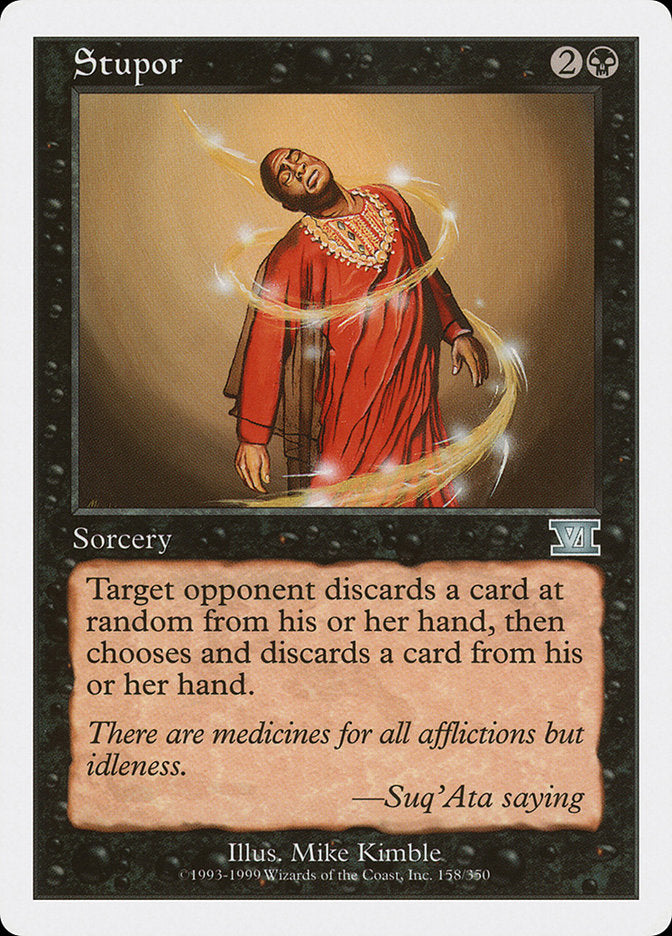 Stupor [Classic Sixth Edition] MTG Single Magic: The Gathering | Red Claw Gaming