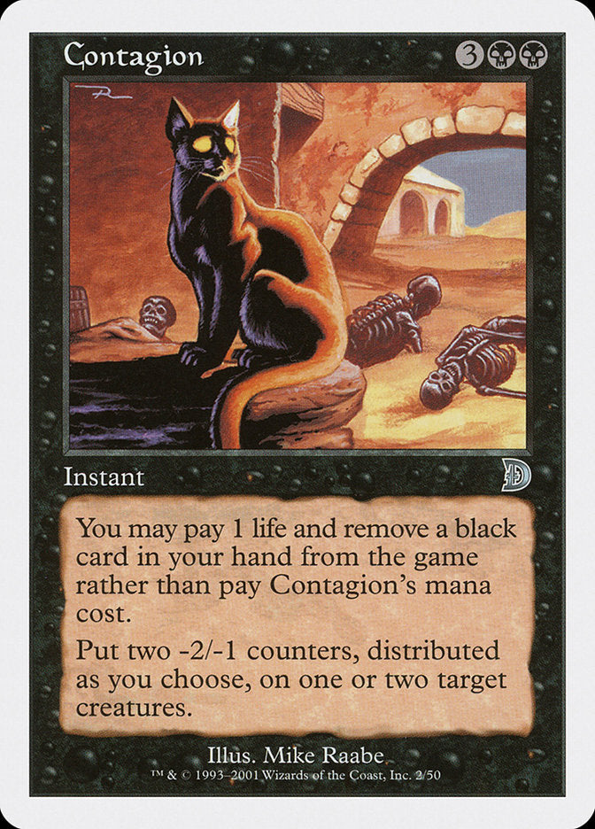 Contagion [Deckmasters] MTG Single Magic: The Gathering | Red Claw Gaming