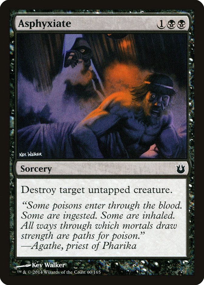 Asphyxiate [Born of the Gods] MTG Single Magic: The Gathering | Red Claw Gaming