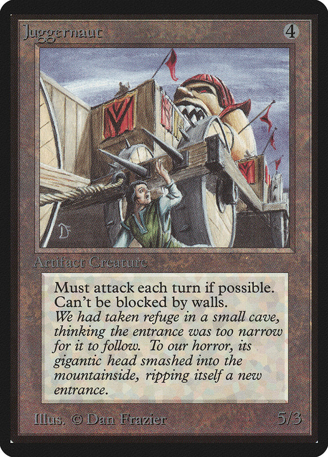 Juggernaut [Beta Edition] MTG Single Magic: The Gathering | Red Claw Gaming