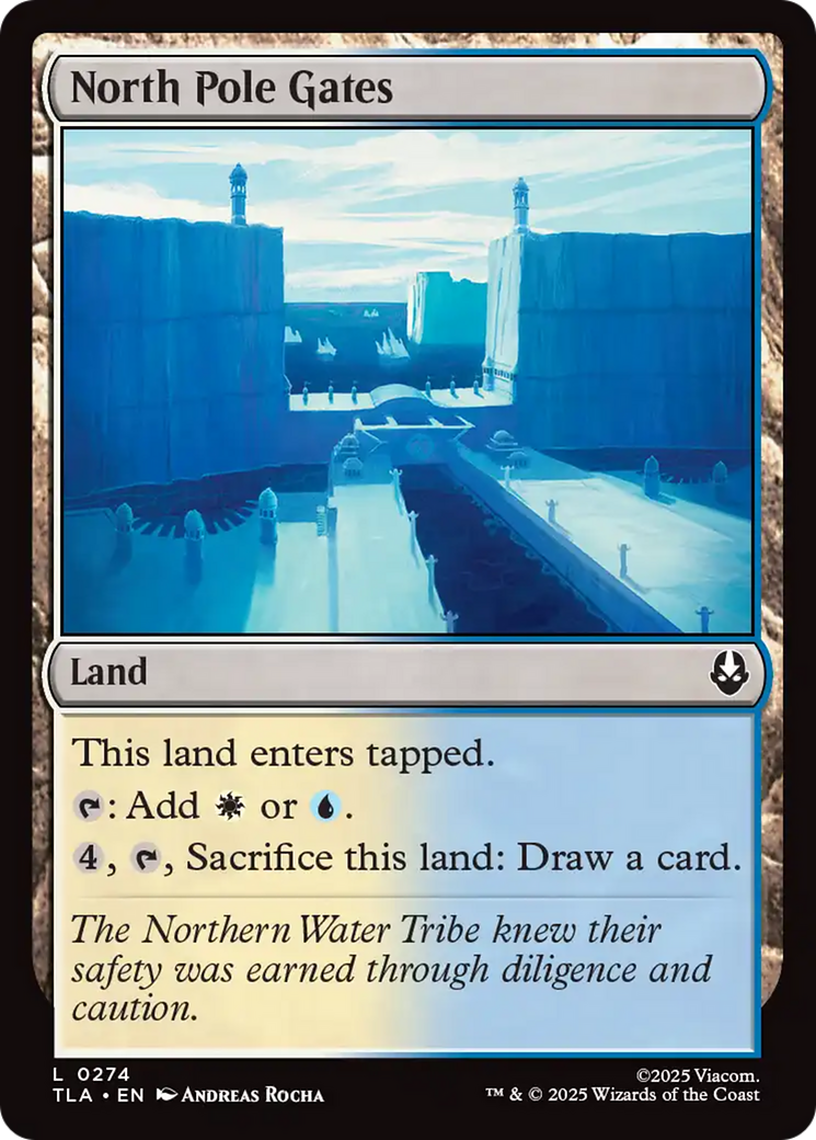 North Pole Gates [Avatar: The Last Airbender] MTG Single Magic: The Gathering | Red Claw Gaming
