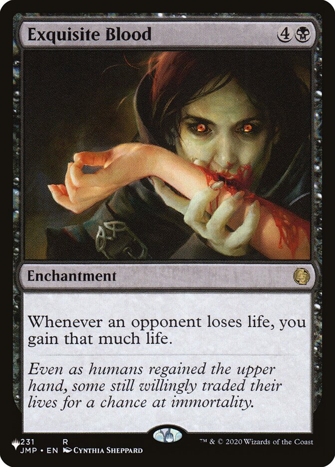 Exquisite Blood [The List] MTG Single Magic: The Gathering | Red Claw Gaming