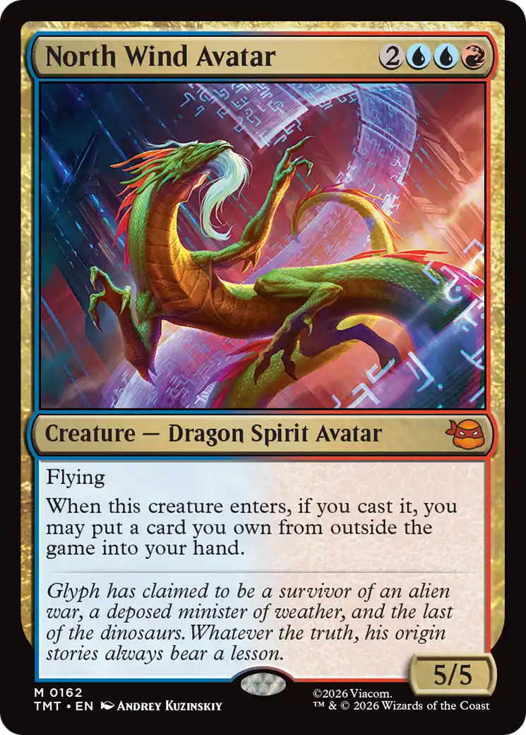 North Wind Avatar [Teenage Mutant Ninja Turtles] MTG Single Magic: The Gathering | Red Claw Gaming
