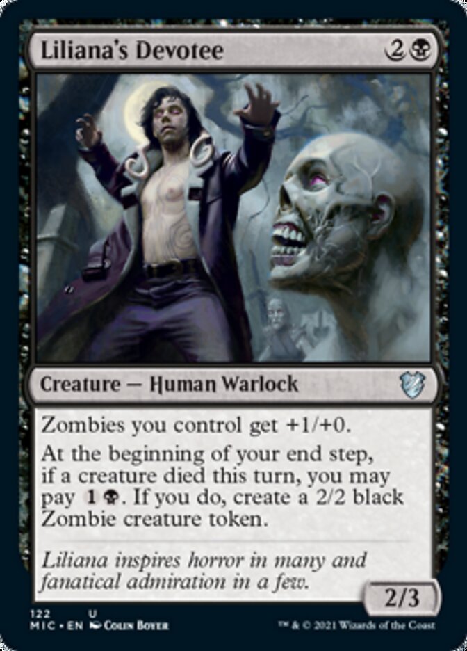 Liliana's Devotee [Innistrad: Midnight Hunt Commander] MTG Single Magic: The Gathering | Red Claw Gaming