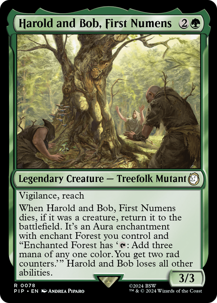Harold and Bob, First Numens [Fallout] MTG Single Magic: The Gathering | Red Claw Gaming