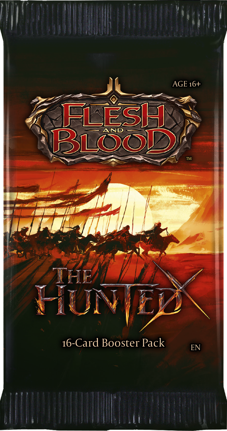 Flesh and Blood The Hunted Booster Pack Flesh and Blood Red Claw Gaming | Red Claw Gaming