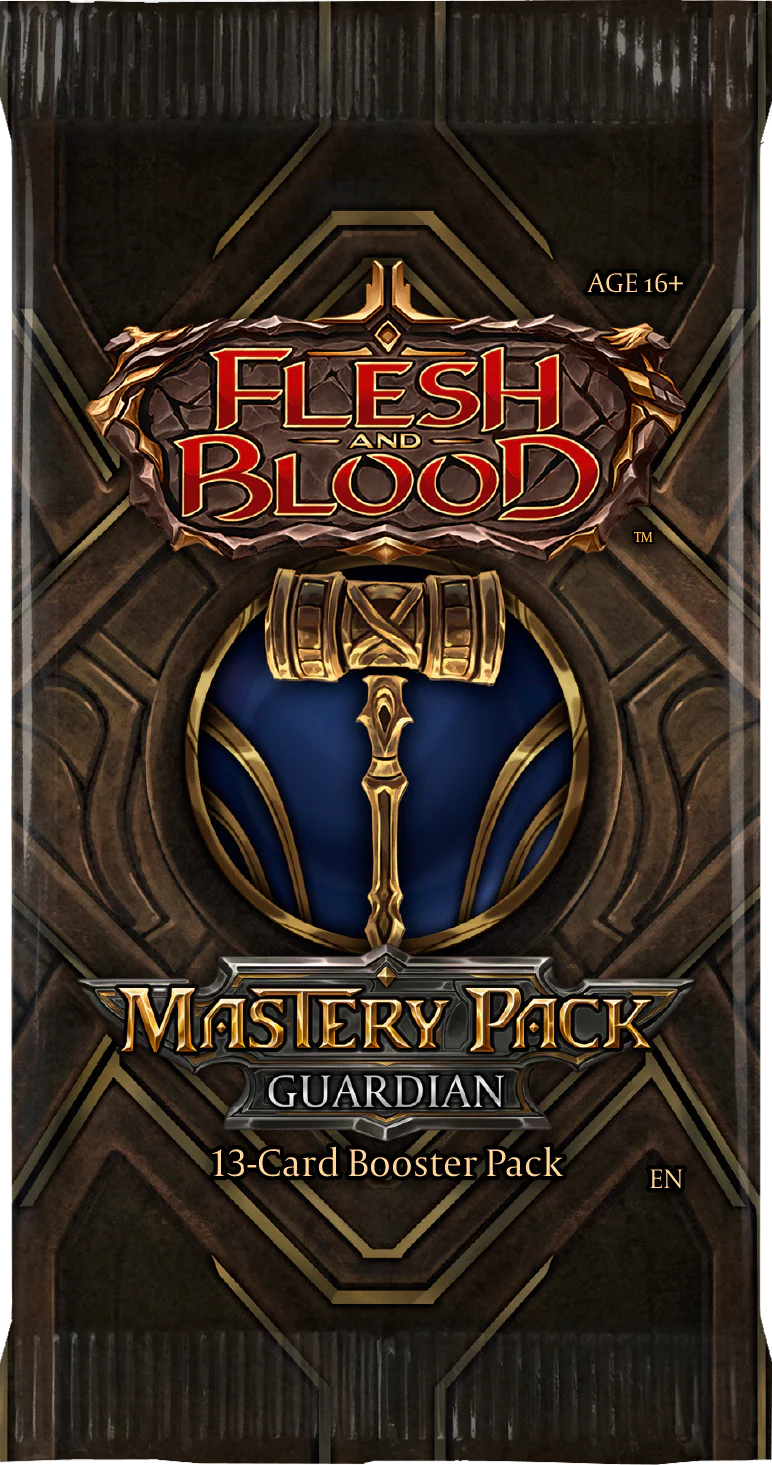 FLESH AND BLOOD MASTERY PACK GUARDIAN BOOSTER PACK Flesh and Blood Red Claw Gaming | Red Claw Gaming