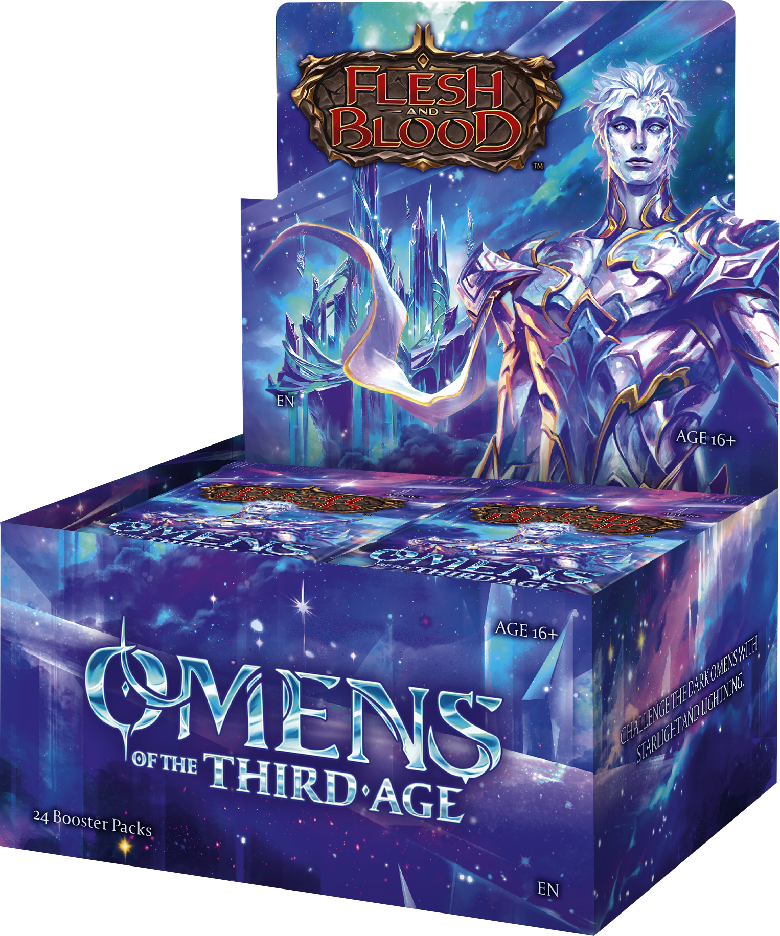 FLESH AND BLOOD OMENS OF THE THIRD AGE BOOSTER BOX (RELEASES JUNE 5TH) Flesh and Blood Flesh and Blood | Red Claw Gaming