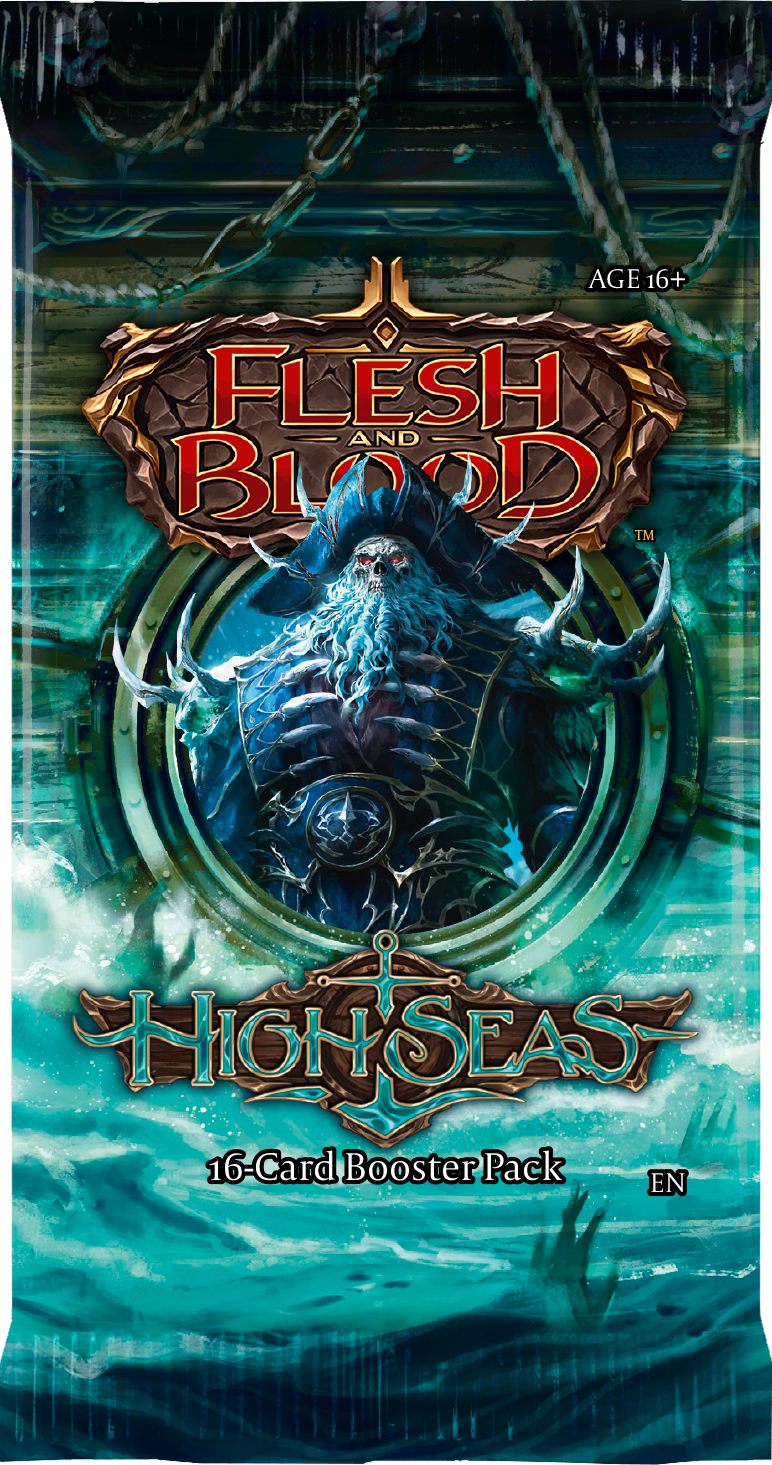 FLESH AND BLOOD HIGH SEAS BOOSTER PACK Flesh and Blood Red Claw Gaming | Red Claw Gaming