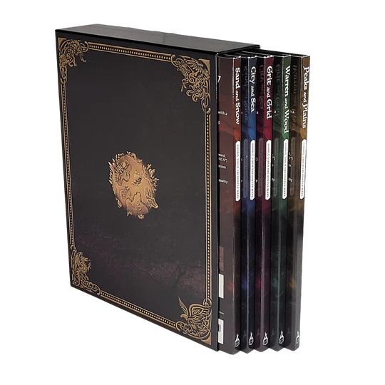 Encounter Maps Fantasy Collection--Collection of Double-Sided Fantasy RPG Encounter Maps D&D Accessory Forged Gaming | Red Claw Gaming