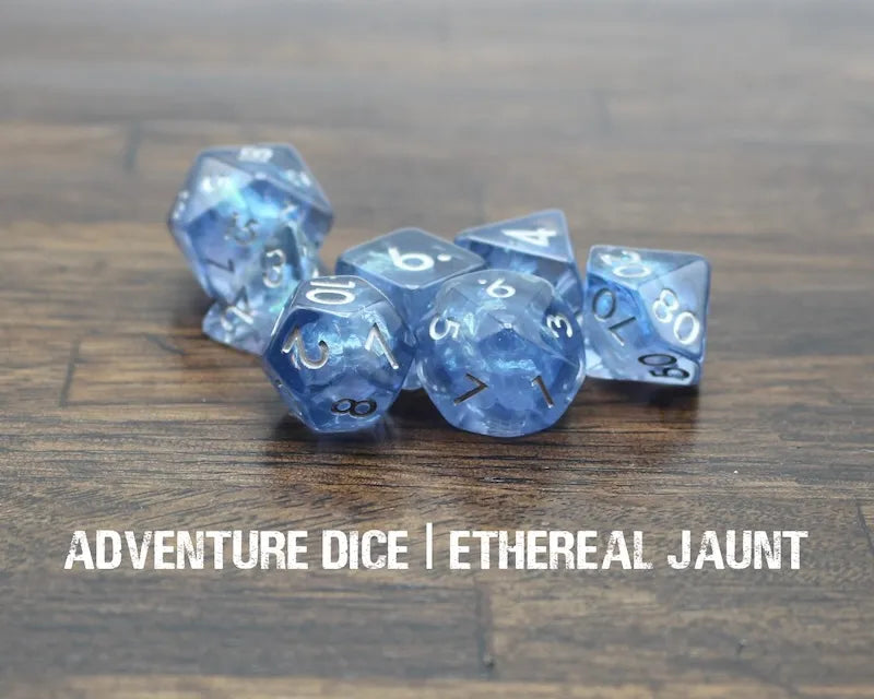 Adventure Dice Ethereal Jaunt Dice Set Dice & Counters Adventure Dice | Red Claw Gaming