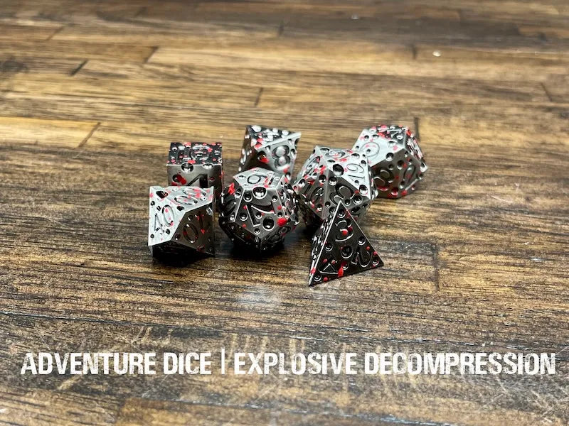 Explosive Decompression Dice & Counters Adventure Dice | Red Claw Gaming