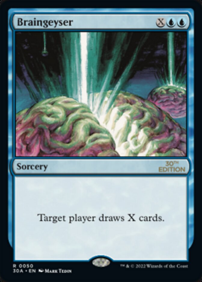 Braingeyser [30th Anniversary Edition] MTG Single Magic: The Gathering | Red Claw Gaming
