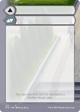 Helper Card (7/9) [Strixhaven: School of Mages Tokens] MTG Single Magic: The Gathering | Red Claw Gaming