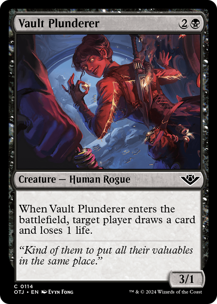 Vault Plunderer [Outlaws of Thunder Junction] MTG Single Magic: The Gathering    | Red Claw Gaming