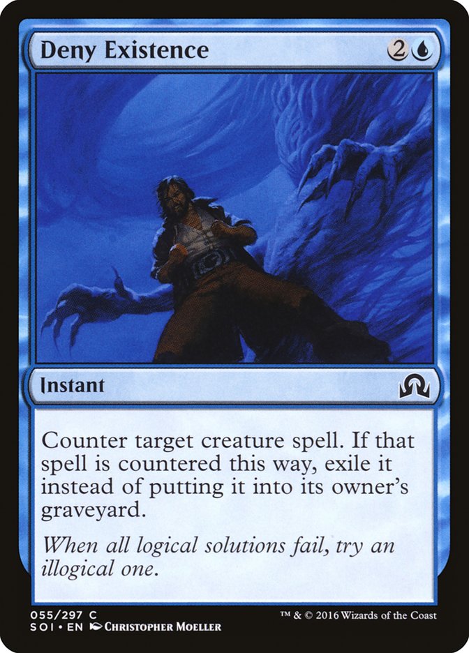 Deny Existence [Shadows over Innistrad] MTG Single Magic: The Gathering | Red Claw Gaming