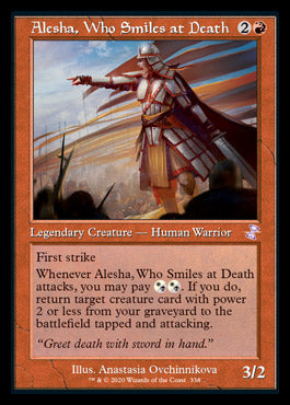 Alesha, Who Smiles at Death (Timeshifted) [Time Spiral Remastered] MTG Single Magic: The Gathering | Red Claw Gaming